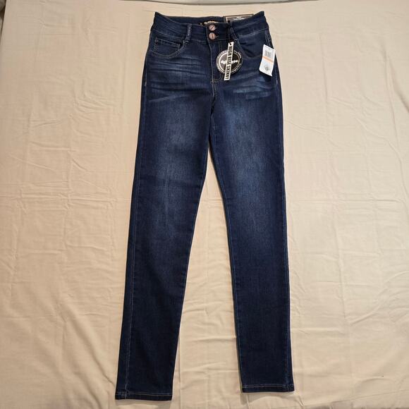 NWT Dollhouse High-rise Skinny Jeans Curvy Collection Girls Sz 7/8 28x29 - Picture 1 of 13